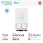 Immagine 2 - V-Tac Deye Inverter Fotovoltaico Monofase Ibrido On-Grid / Off-Grid 6kW Garanzia 10 Anni Display Touch LCD CEI 0-21 - SKU 11529