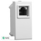 Immagine 1 - ETTROIT MOON CONNETTORE RJ11 TELEFONO - Mod. AB2354 - Compatibile con BTicino AXOLUTE