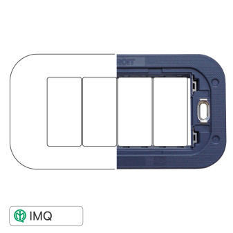 SUPPORTO SLIM 4POSTI - modello AN0204S