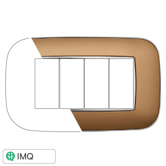 PLACCA ORBIS 4P ORO - modello AN91411
