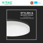 Immagine 11 - V-Tac Pro VT-8630 Plafoniera LED Rotonda 36W SMD Chip Samsung IP44 Colore Bianco - SKU 76211-24 / 76221-24 / 76231-24