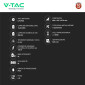 Immagine 3 - V-Tac Batteria BMS LiFePO4 51,2V 280Ah 14,33kWh Garanzia 10 Anni Impianto Fotovoltaico CEI 0-21 Nera - SKU 12283 [TERMINATO]