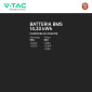 Immagine 4 - V-Tac Batteria BMS LiFePO4 51,2V 280Ah 14,33kWh Garanzia 10 Anni Impianto Fotovoltaico CEI 0-21 Nera - SKU 12283 [TERMINATO]