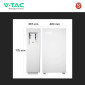 Immagine 5 - V-Tac Batteria BMS LiFePO4 51,2V 200Ah 10,24kWh Garanzia 10 Anni CEI 0-21 per Inverter Impianto Fotovoltaico - SKU 12279