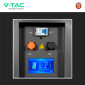Immagine 7 - V-Tac Batteria BMS LiFePO4 51,2V 200Ah 10,24kWh Garanzia 10 Anni CEI 0-21 Inverter Impianto Fotovoltaico Colore Nero - SKU 12282