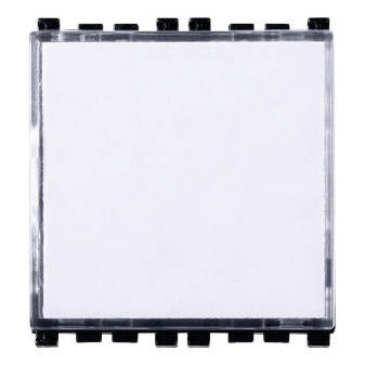 PULSANTE 2P PORTANOME BIANCO - modello VA1901B