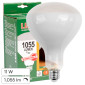 Immagine 1 - Life Lampadina LED E27 11W Reflector R125 Filament Dimmerabile in Vetro Frost - mod. 39.922371CDS27