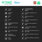 Immagine 3 - V-Tac Deye Inverter Trifase Ibrido On-Grid / Off-Grid 20kW IP65 10 Anni con Display LCD Certificato CEI 0-21 - SKU 12170