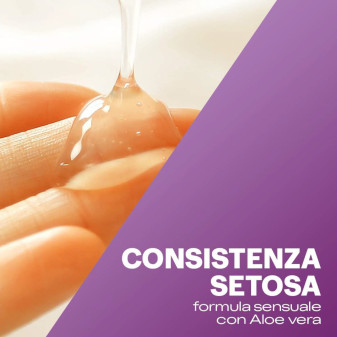 Durex Massage 2in1 Gel Massaggio Corpo e Lubrificante Intimo Lenitivo con Aloe Vera - Flacone da 200ml