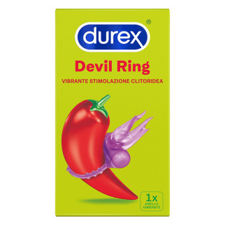Durex Devil Ring Anello Elastico Indossabile con Vibrazione Stimolante