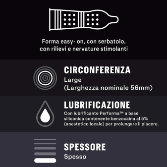 Preservativi Durex Sync - Scatola 6 pezzi