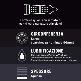 Preservativi Durex Sync - Scatola 6 pezzi