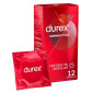 Immagine 1 - Preservativi Durex Supersottile Alta Sensibilità con Forma Easy On - Confezione da 12 Profilattici