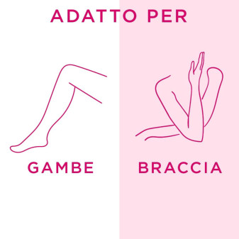 Veet EasyWax Roll-On Gambe e Corpo per Pelli Sensibili - Ricarica da 50ml