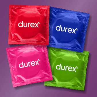Durex Surprise Mix Preservativi Misti - Confezione da 40 Profilattici