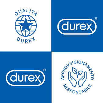Preservativi Durex Retard ad Azione Ritardante e Forma Easy-On - Confezione da 12 Profilattici