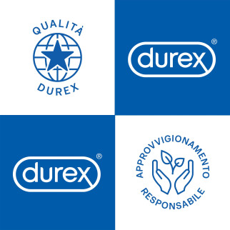 Preservativi Durex Retard ad Azione Ritardante e Forma Easy-On - Confezione da 12 Profilattici