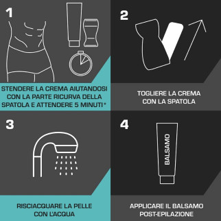 Veet For Men Kit Depilazione Aree Sensibili Crema Depilatoria e Balsamo - Flaconi da 100ml + 50ml