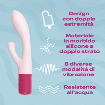 Durex Play Maxi Fun Vibratore in Silicone Massaggiatore Personale con Ricarica USB - Stimolatore Femminile