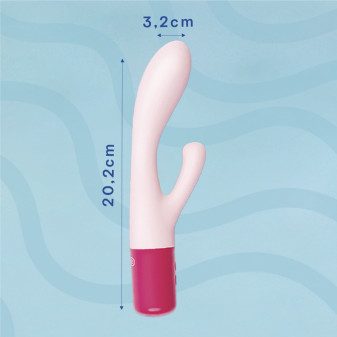 Durex Play Maxi Fun Vibratore in Silicone Massaggiatore Personale con Ricarica USB - Stimolatore Femminile