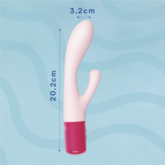 Durex Play Maxi Fun Vibratore in Silicone Massaggiatore Personale con Ricarica USB - Stimolatore Femminile