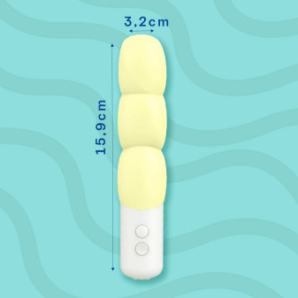 Durex Play Sorbett-Oh Vibratore in Silicone Massaggiatore Personale con Ricarica USB - Stimolatore Femminile