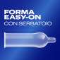 Immagine 8 - Preservativi Durex Settebello XL Extra Large con Forma Easy On - Confezione da 10 Profilattici