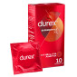 Immagine 1 - Preservativi Durex Supersottile XL Extra Large con Forma Easy On - Confezione da 10 Profilattici
