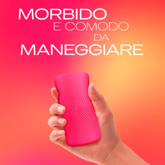 Durex Play Excite Me Slide e Ride Masturbatore con Nervature Uomo Impermeabile Morbido Facile da Maneggiare