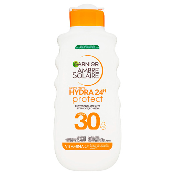 Garnier Ambre Solaire Hydra 24H Protect Protezione Solare Alta SPF 30 Garnier Ambre Solaire Hydra 24H Protect Protezione Solare Alta SPF 30