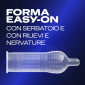 Immagine 3 - Preservativi Durex Sync con Rilievi e Nervature Stimolanti Forma Easy On - 6 Profilattici