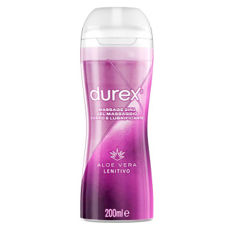 Durex Massage 2in1 Gel Lubrificante Intimo Lenitivo Aloe Vera