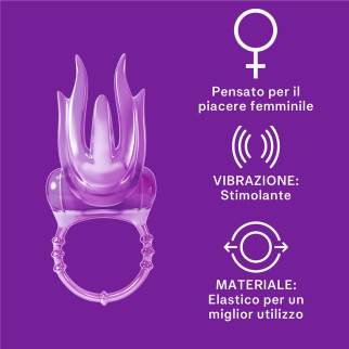 Devil Ring Anello Elastico Indossabile con Vibrazione Stimolante Durex