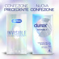 Immagine 3 - Preservativi Durex Invisible Ultra Sottili - Confezione da 6 Profilattici