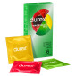 Immagine 1 - Preservativi Durex Tropical Mix Aromatizzati alla Frutta con Forma Easy On - Confezione da 6 Profilattici