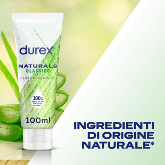 Durex Naturals Classico Gel Lubrificante Intimo 100% Origine Naturale