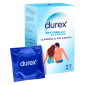 Immagine 1 - Preservativi Durex Settebello Classico con Forma Easy On - Confezione da 27 Profilattici
