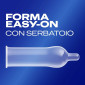 Immagine 3 - Preservativi Durex Settebello Classico con Forma Easy On - Confezione da 27 Profilattici