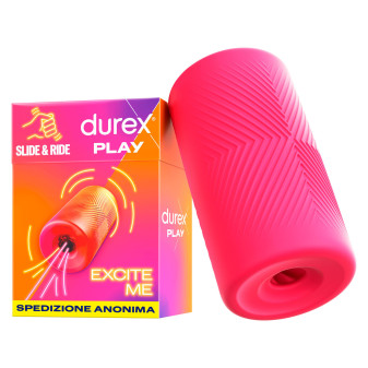 Durex Play Excite Me Slide e Ride Masturbatore con Nervature Uomo