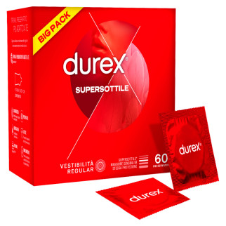 Preservativi Durex Supersottile Alta Sensibilità 60pz