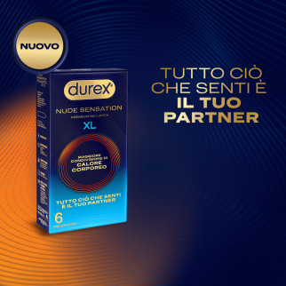 Preservativi Durex Nude Sensation XL Premium No Latex 6pz