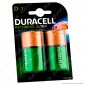 Immagine 1 - Duracell Ultra Torcia D 3000mAh Pile Ricaricabili - Blister 2 Batterie