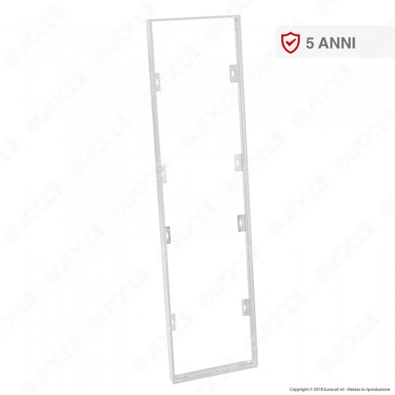 V-Tac Supporto in Metallo con Clip per Montaggio Esterno Pannelli LED 120x30 - SKU 8158 V-Tac Supporto in Metallo con Clip per Montaggio Esterno Pannelli LED 120x30 - SKU 8158