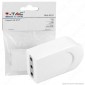 Immagine 1 - V-Tac Presa Singola 10A con Uscita Cavo Dritta Colore Bianco - SKU 8727