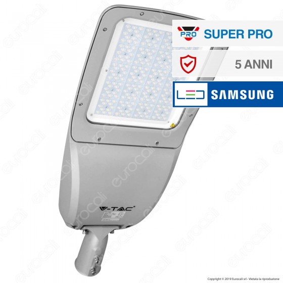 V-Tac SUPERPRO VT-200ST Lampada Stradale LED 200W Lampione SMD Chip V-Tac SUPERPRO VT-200ST Lampada Stradale LED 200W Lampione SMD Chip