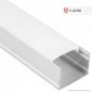 Immagine 1 - V-Tac VT-8118 Profilo in Alluminio per Strisce LED - Lunghezza 2 metri - SKU 3371