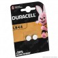 Immagine 1 - Duracell Alcaline LR44 / A76 / V13GA Pile 1,5V - Blister 2 Batterie
