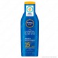 Immagine 1 - Nivea Sun Latte Solare Protect & Hydrate Crema Idratante Resistente all'Acqua FP 15 - Flacone da 200ml