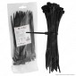 Immagine 1 - V-Tac Confezione da 100 Fascette Stringicavo Autobloccanti in Nylon