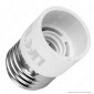Immagine 1 - Life Adattatore per Lampadine da E27 a E14 - mod. 39.PA2714